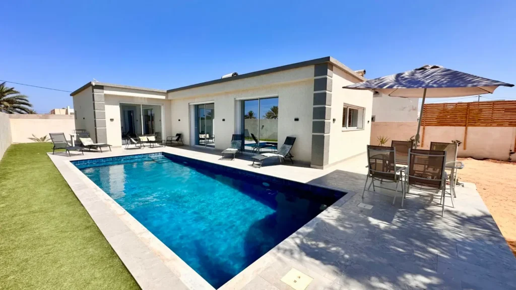 Djerba en villa avec piscine privée